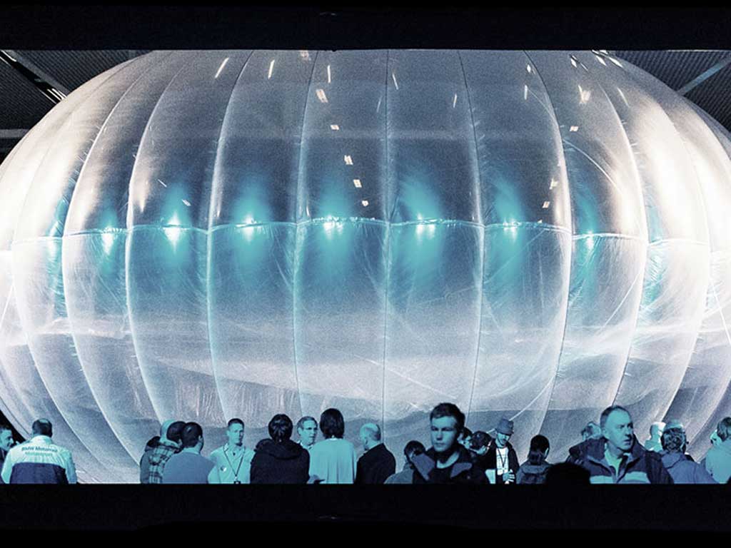 ballon from one of Google's Project Loon